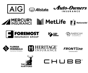 Insurance company logos